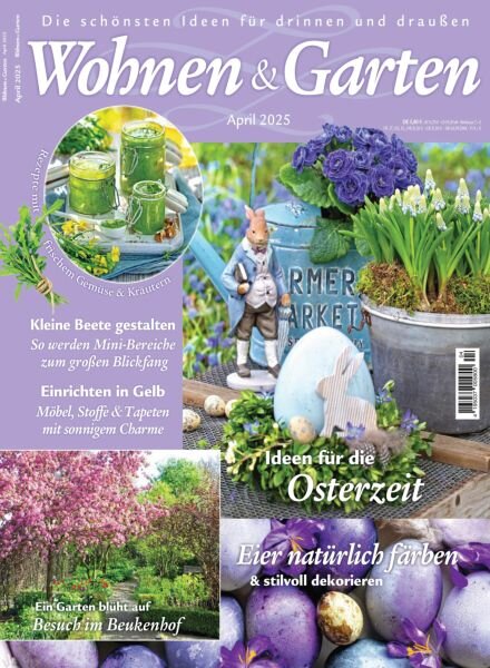 Wohnen & Garten – April 2025 Cover