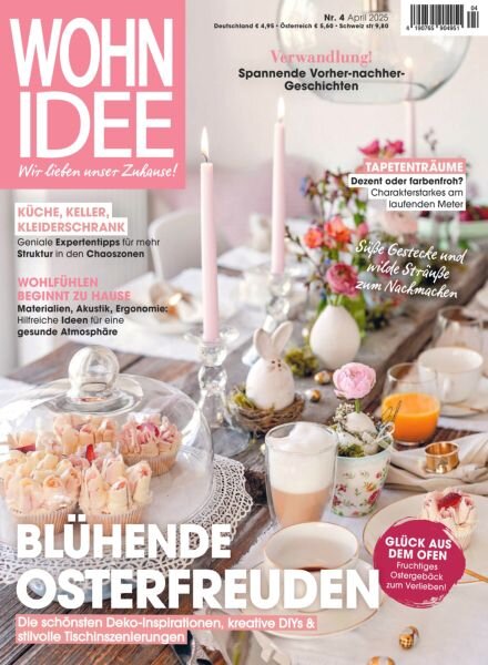 Wohnidee – April 2025 Cover