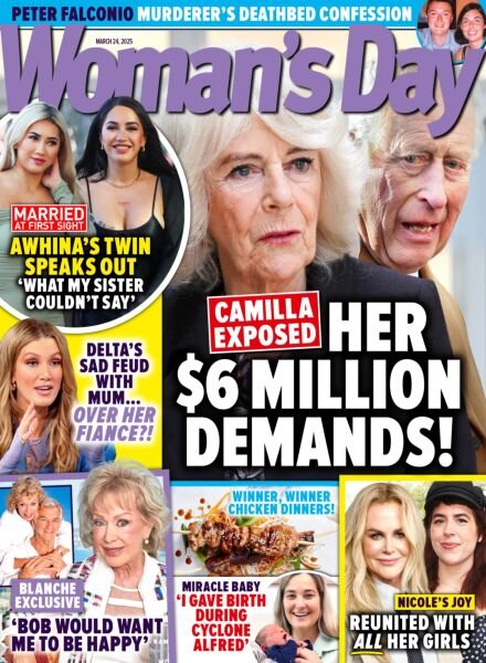 Woman’s Day Australia – March 24 2025 Cover