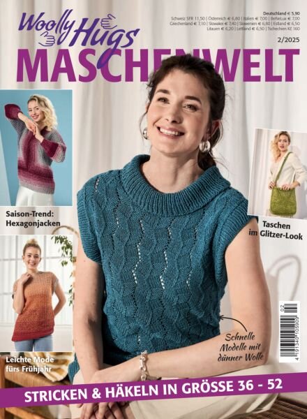 Woolly Hugs Maschenwelt – Marz 2025 Cover