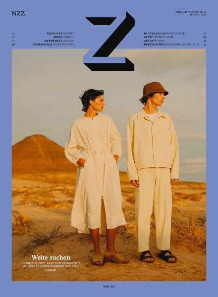 Z die Substanz des Stils – Marz 2025 Cover