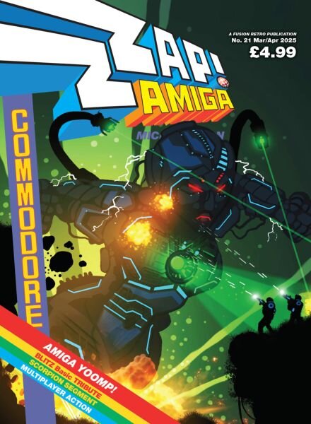 ZZAP! AMIGA – March-April 2025 Cover