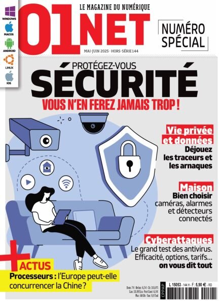 01net – Hors-Serie N 144 – Mai-Juin 2025 Cover