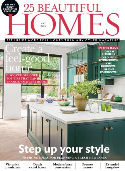 25 Beautiful Homes – May 2025 Cover