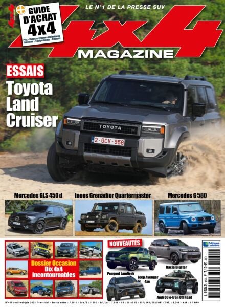 4×4 Magazine France – Avril-Juin 2025 Cover