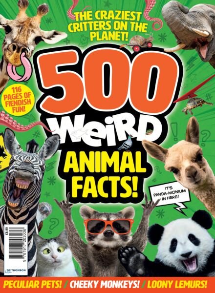 500 Weird Animal Facts 2024 Cover