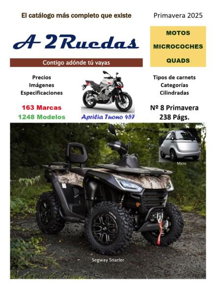 A 2Ruedas – Primavera 2025 Cover