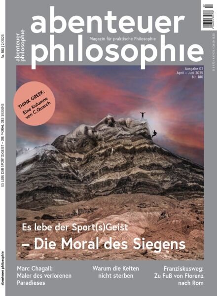 Abenteuer Philosophie – April-Juni 2025 Cover