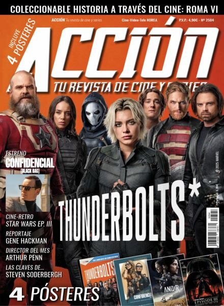 Accion Cine-Video – Abril 2025 Cover