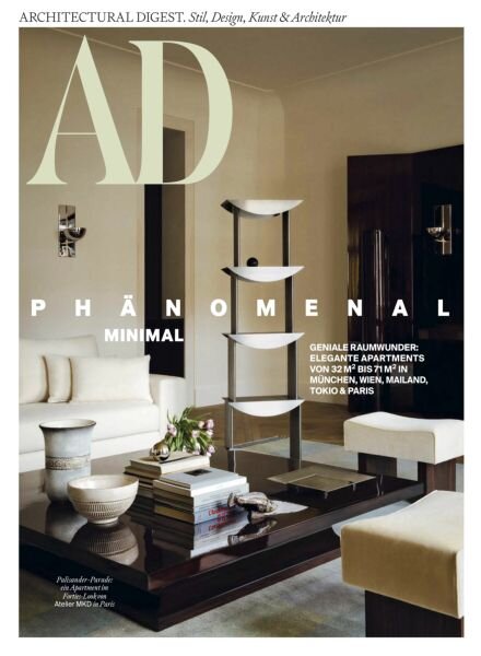 AD Architectural Digest Germany – April 2025 Cover