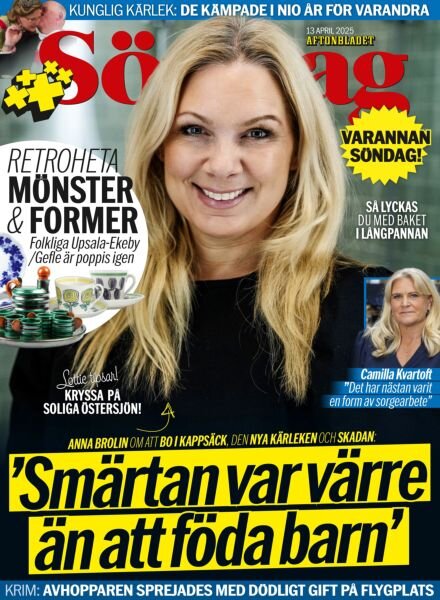 Aftonbladet Sondag – 13 April 2025 Cover