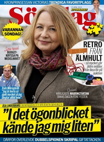 Aftonbladet Sondag – 27 April 2025 Cover