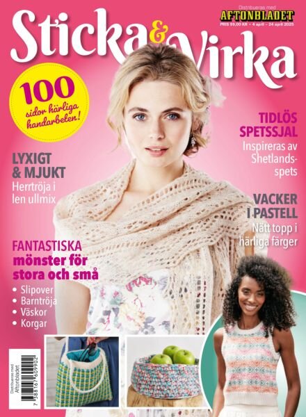 Aftonbladet Sticka & Virka – April 2025 Cover