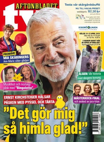 Aftonbladet TV – 14 April 2025 Cover