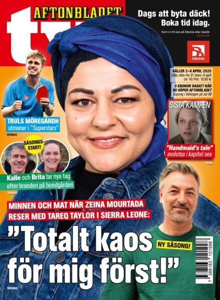 Aftonbladet TV – 31 Mars 2025 Cover