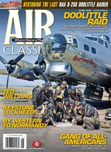 Air Classics Where History Flies! – June 2025 Cover