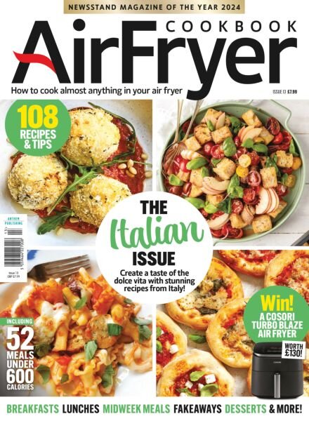 Air Fryer Cookbook – Issue 13 2025 Cover