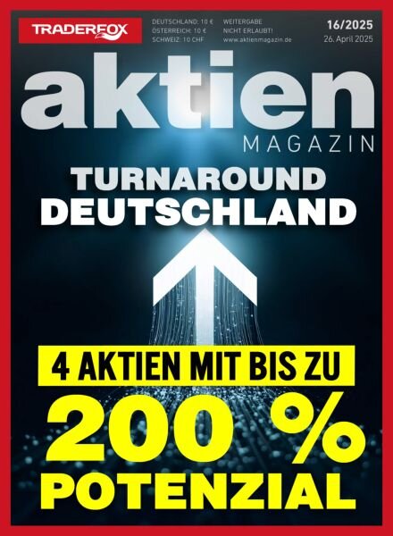 Aktien Magazin – 25 April 2025 Cover