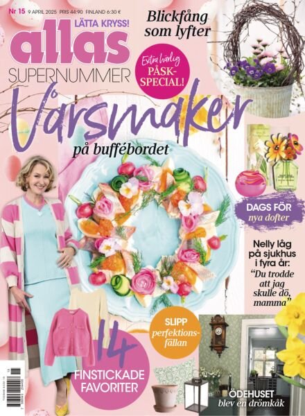 Allas – 9 April 2025 Cover