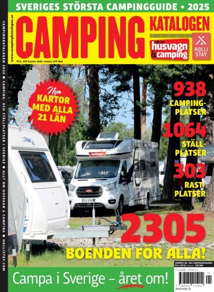 Allt om Husvagn & Camping – April 2025 Cover