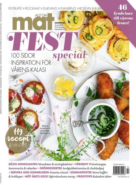 Allt om Mat – 24 April 2025 Cover