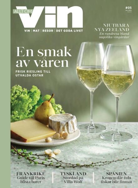 Allt om vin – April 2025 Cover