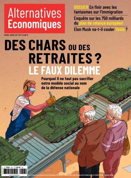 Alternatives economiques – Avril 2025 Cover