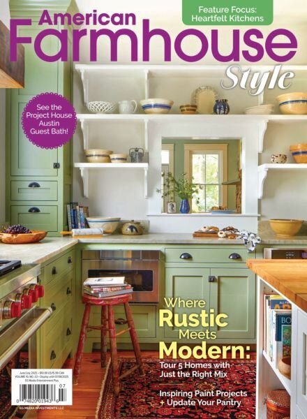 American Farmhouse Style – June-July 2025 Cover