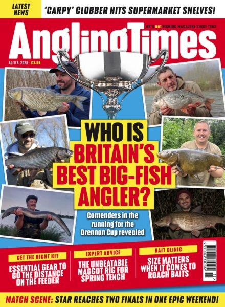 Angling Times – 8 April 2025 Cover