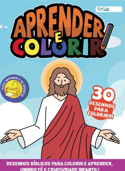 Aprender e Colorir – 1 Abril 2025 Cover