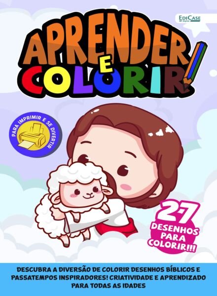 Aprender e Colorir – 1 Marco 2025 Cover
