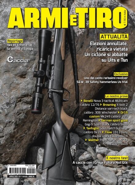 Armi e Tiro – Aprile 2025 Cover