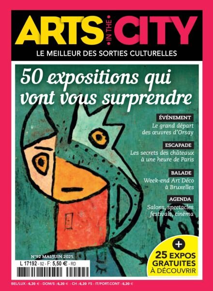 Arts in the City – Mai-Juin 2025 Cover