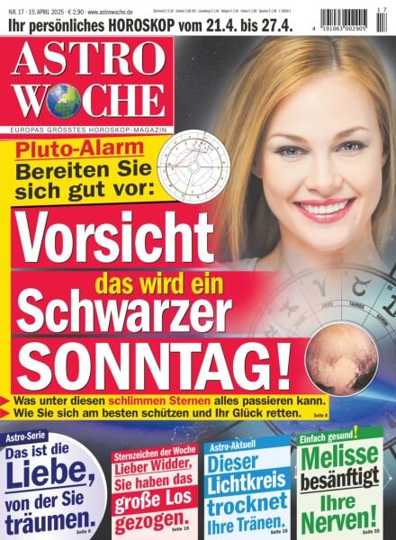 Astrowoche – 15 April 2025 Cover