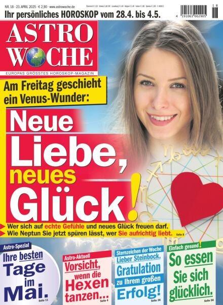 Astrowoche – 23 April 2025 Cover