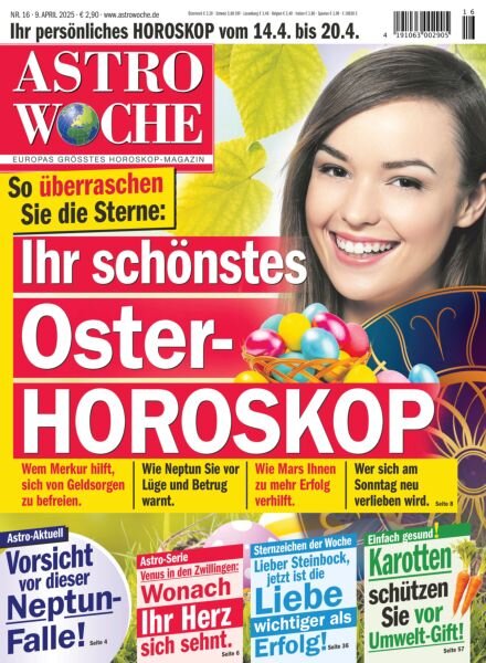 Astrowoche – 9 April 2025 Cover