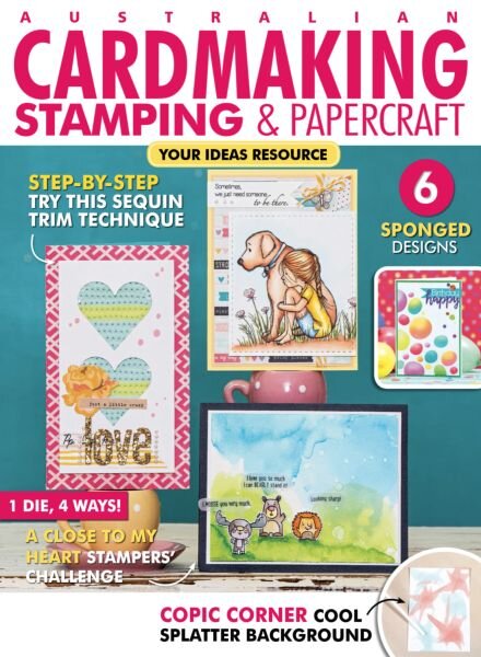 Australian Cardmaking Stamping & Papercraft – Issue 291 2025 Cover