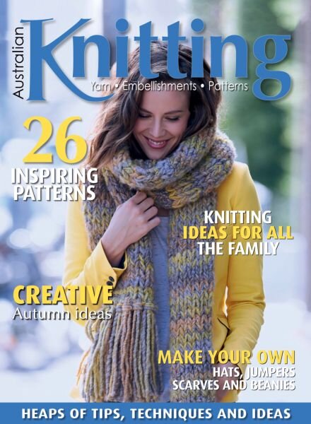 Australian Knitting – Volume 17 Issue 1 2025 Cover