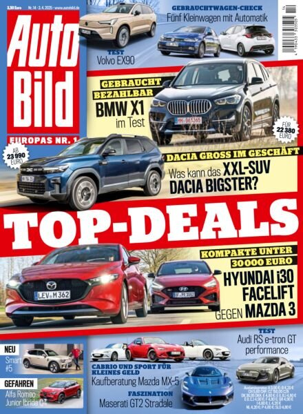 Auto Bild Germany – 3 April 2025 Cover