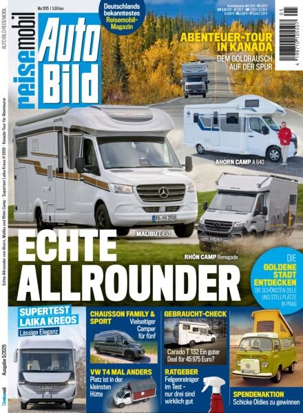Auto Bild Reisemobil – Mai 2025 Cover