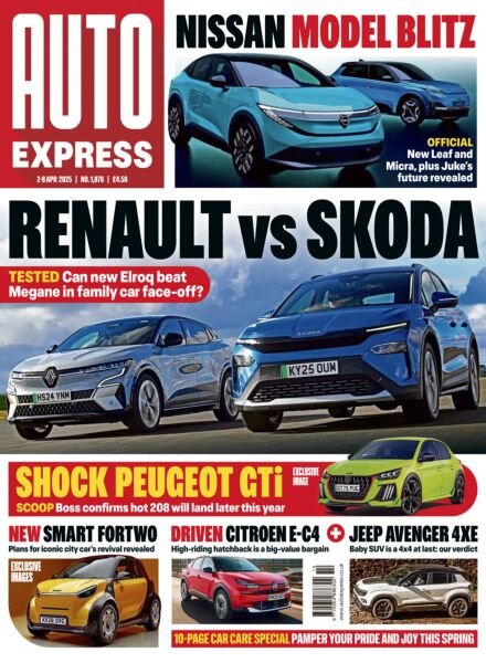 Auto Express – 2 April 2025 Cover