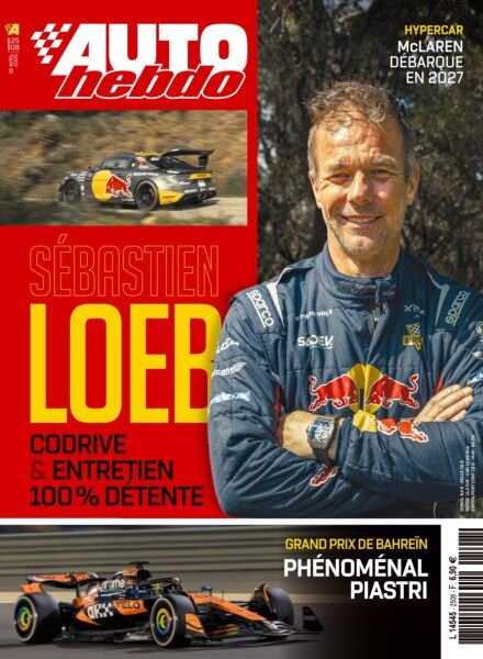 Auto Hebdo – 16 Avril 2025 Cover