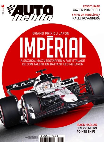 Auto Hebdo – 9 Avril 2025 Cover