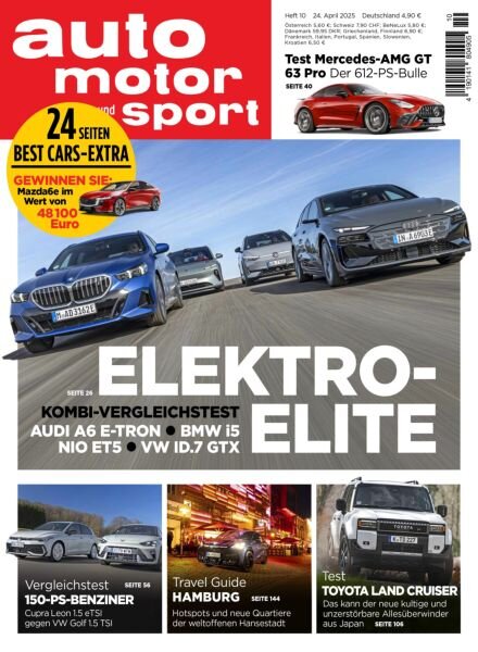 Auto Motor und Sport – 23 April 2025 Cover