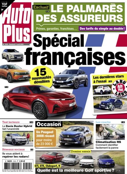 Auto Plus France – 11 Avril 2025 Cover