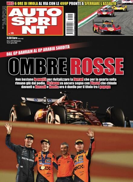 Auto Sprint – 15 Aprile 2025 Cover