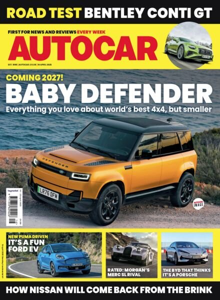 Autocar UK – 16 April 2025 Cover