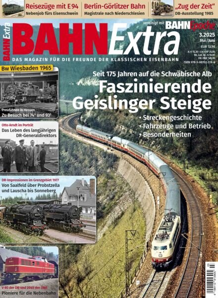 Bahn Extra – Mai-Juni 2025 Cover