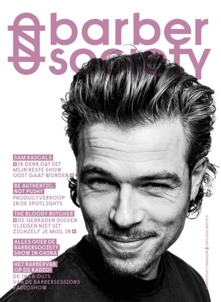 BarberSociety Magazine – Lente 2025 Cover
