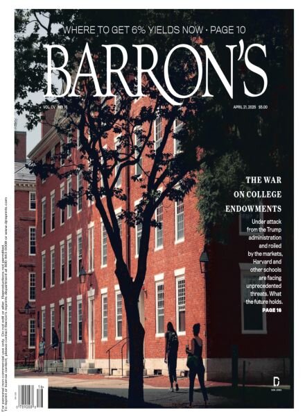 Barron’s – April 21 2025 Cover